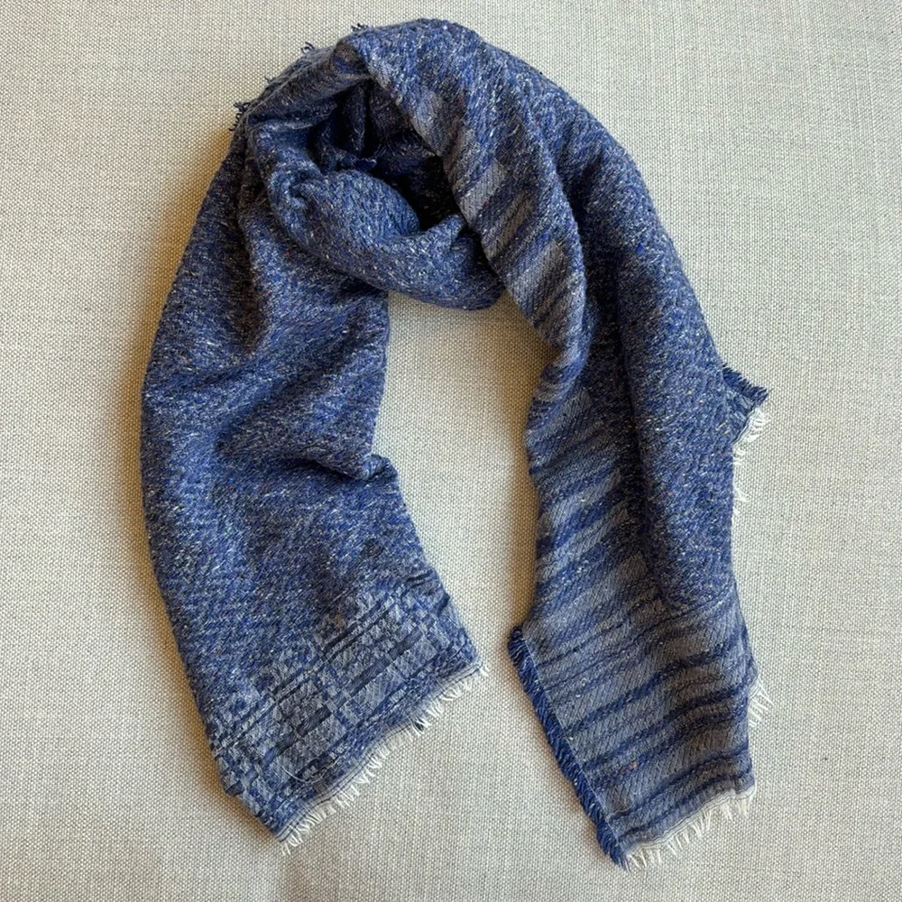 Canali wool / cashmere blend scarf